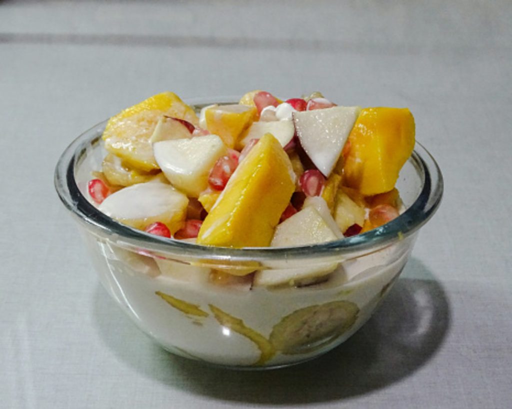 Receita De Salada Cremosa De Frutas Gourmet E Da Esta O