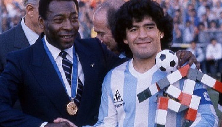 Pelé e Maradona - Reprodução do Instagram
