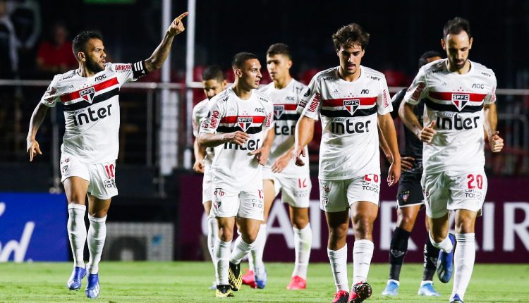 São Paulo x Vasco fazem confronto pela 22a rodada da Série A. Créditos: Reprodução Twitter