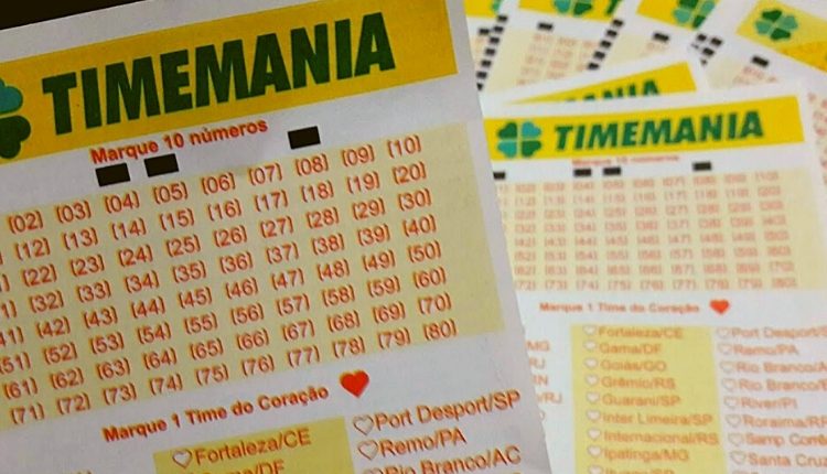 Timemania tem suas dezenas anunciadas pela Caixa nesta quinta-feira (26/11)/Fonte: Folha GO
