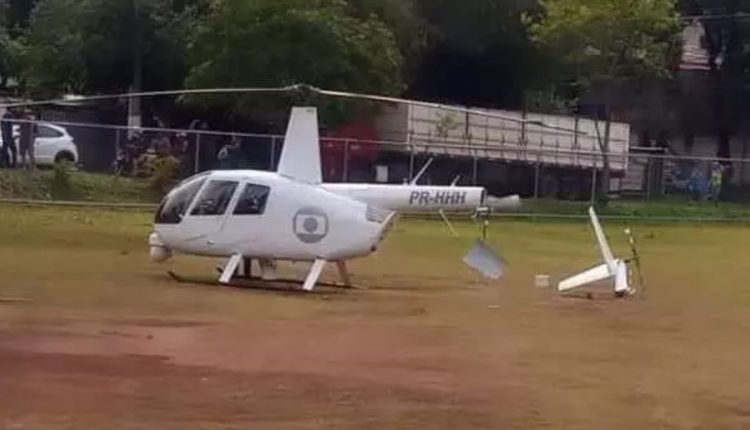 Helicóptero da Globo - Reprodução Instagram