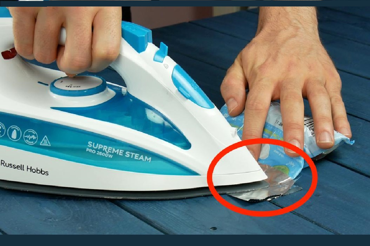 O papel alumínio e o ferro de passar são bons aliados na hora de lacrar embalagens