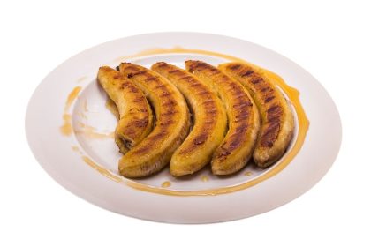 Prato de banana abafada