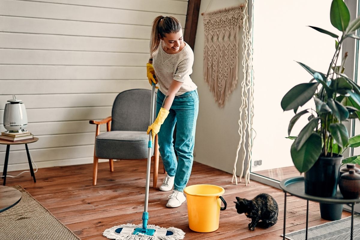 3 truques de limpeza para poupar o tempo: guia completo para donas de casa - Foto Canva Pró