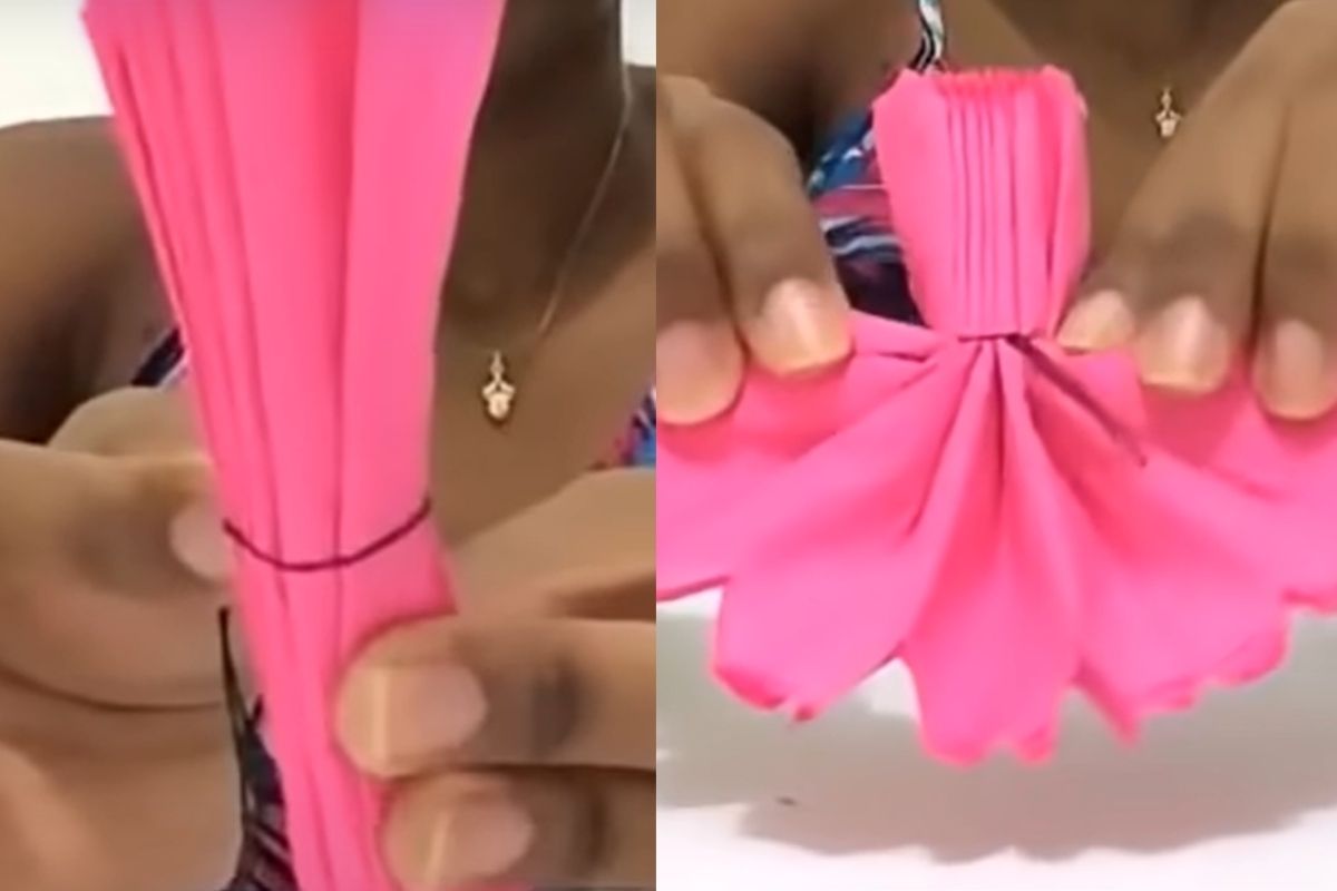 Muito fácil! Flor de papel crepom: ensine as crianças e use em decorações; "Fonte: YouTube/Canva"
