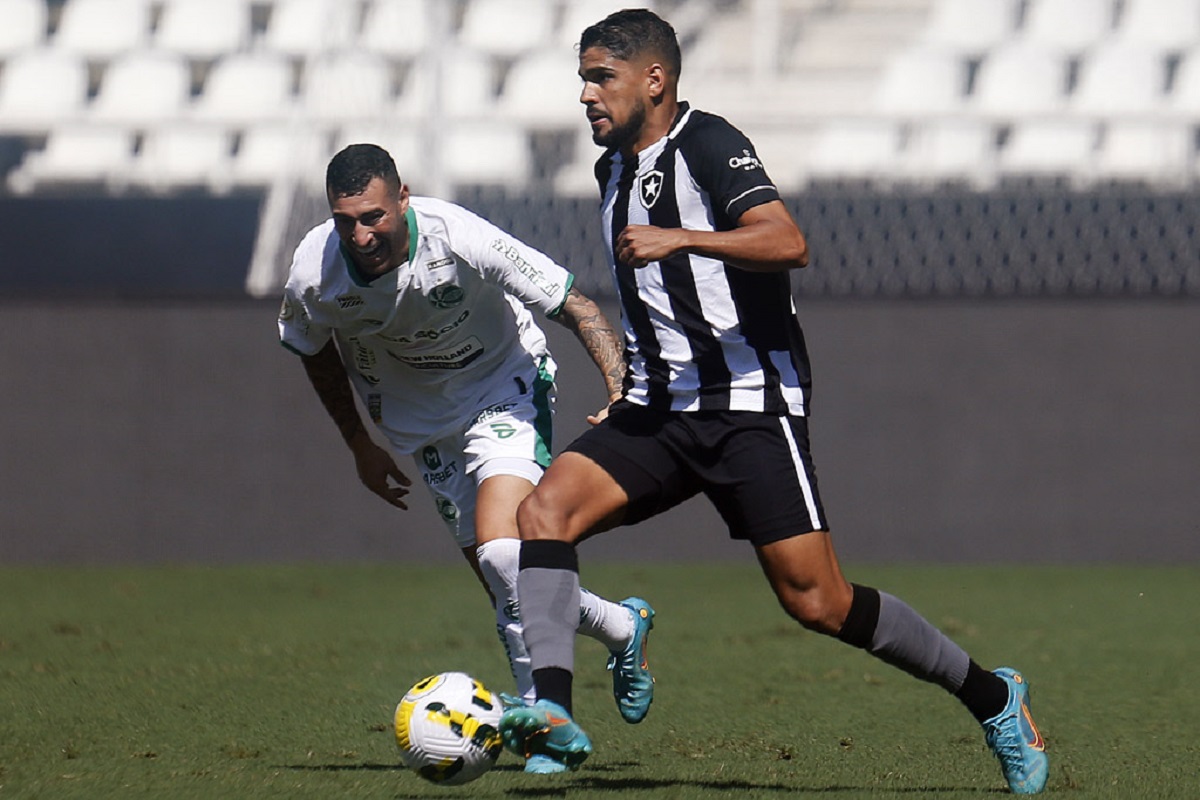 Lance de Botafogo x Juventude - Vitor Silva/BFR
