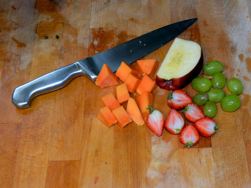 truques para descascar frutas e legumes - paisagismo