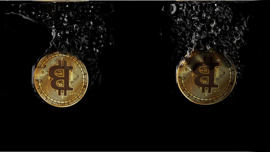 Bitcoin inicia em queda após sell-off de 20%