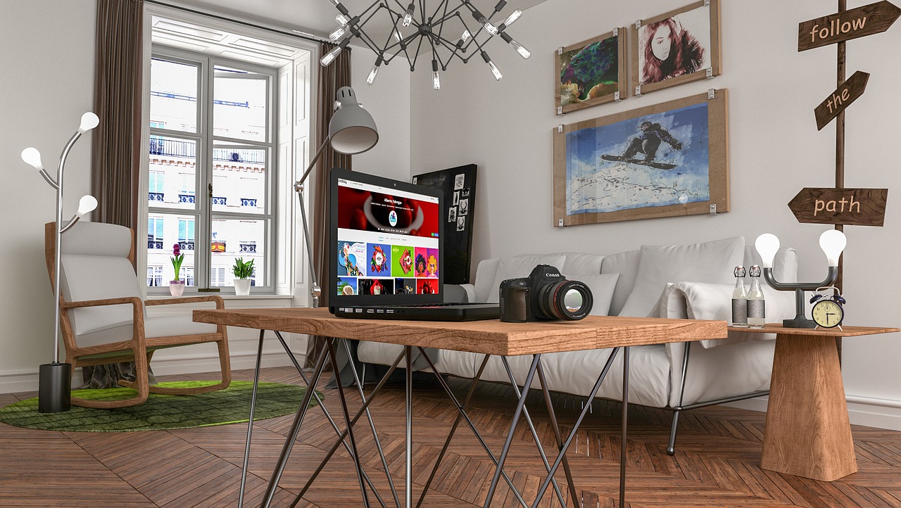 Como uma parede de quadros pode ajudar a sua sala de estar a se tornar o ambiente mais chique de sua casa