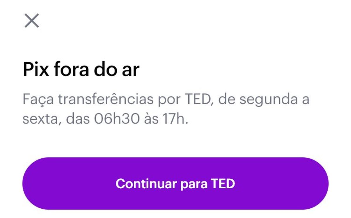 Pix do Nubank fora do ar: o que aconteceu e como agir nessa situação? Entenda