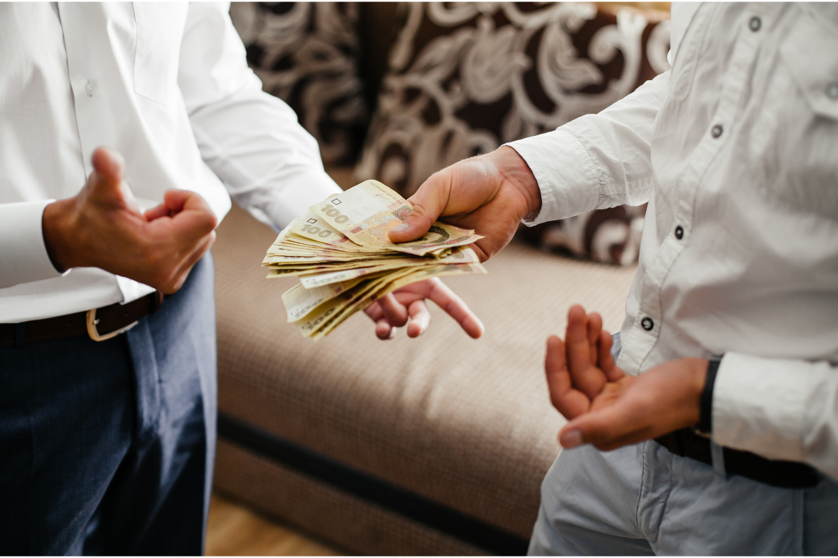 Emprestar dinheiro para amigo