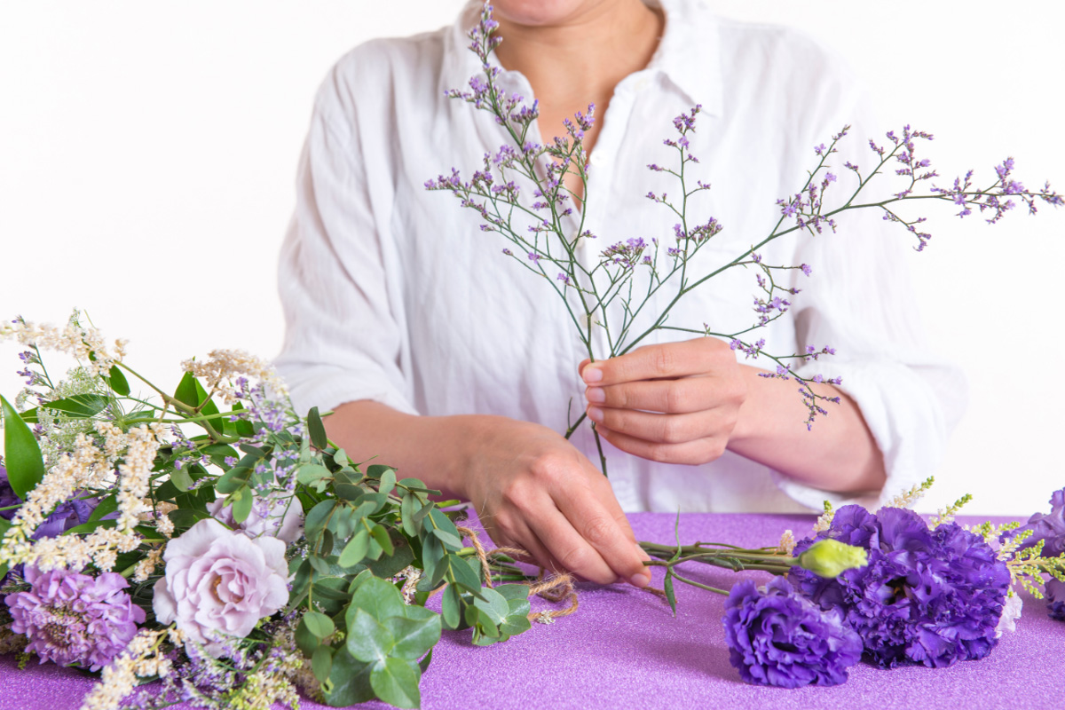 Flores para fazer arranjos naturais