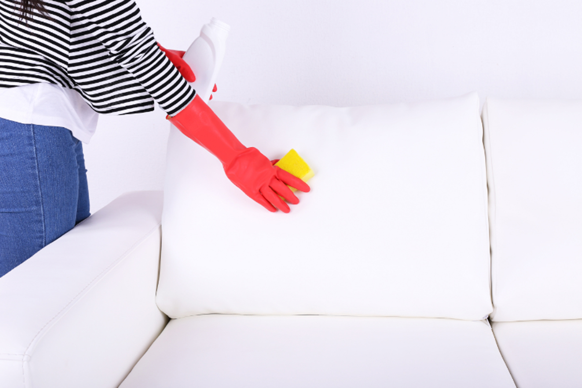 Aprenda como fazer misturinha caseira para limpar sofás e tecido - Reprodução Canva
