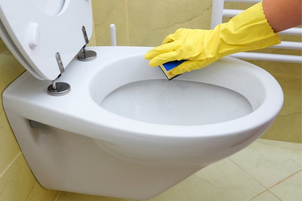Como limpar o vaso sanitário encardido. Foto: Canva Pro.