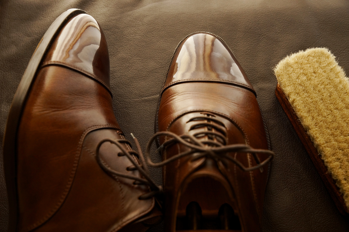 Aumente a durabilidade do seu sapato de couro.