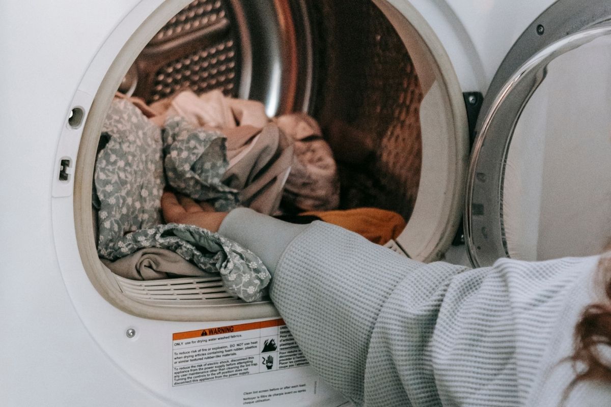 Misturinha caseira para colocar dentro da máquina de lavar