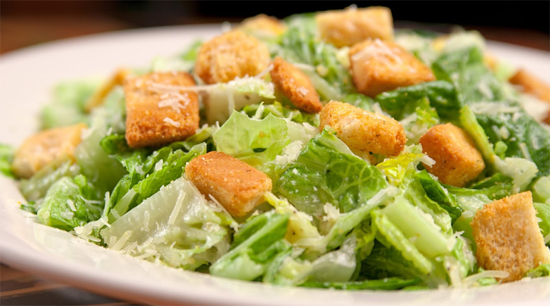 Receita de Salada Caesar