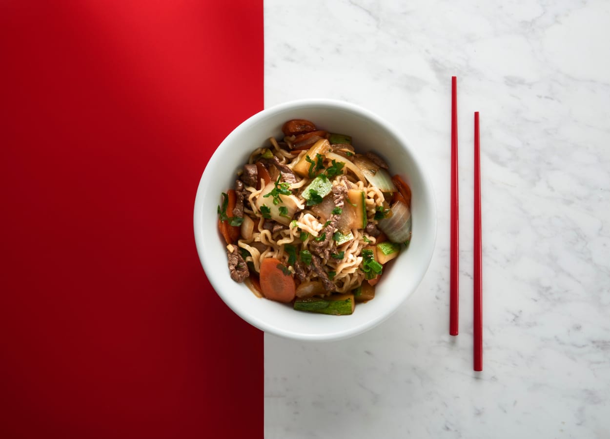 Mesmo tendo a origem chinesa, tal prato teve suas raízes criadas no Japão