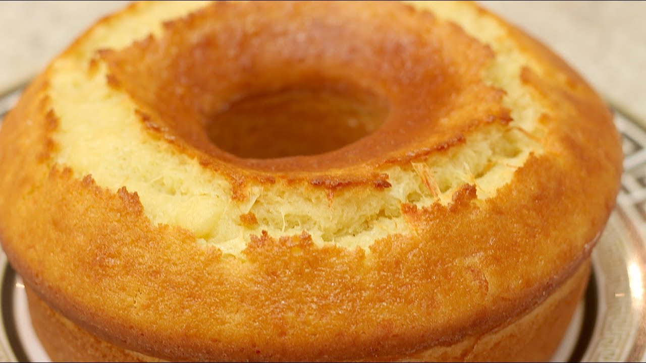 Receita de Bolo de queijo assado para o café(Imagem YouTube)