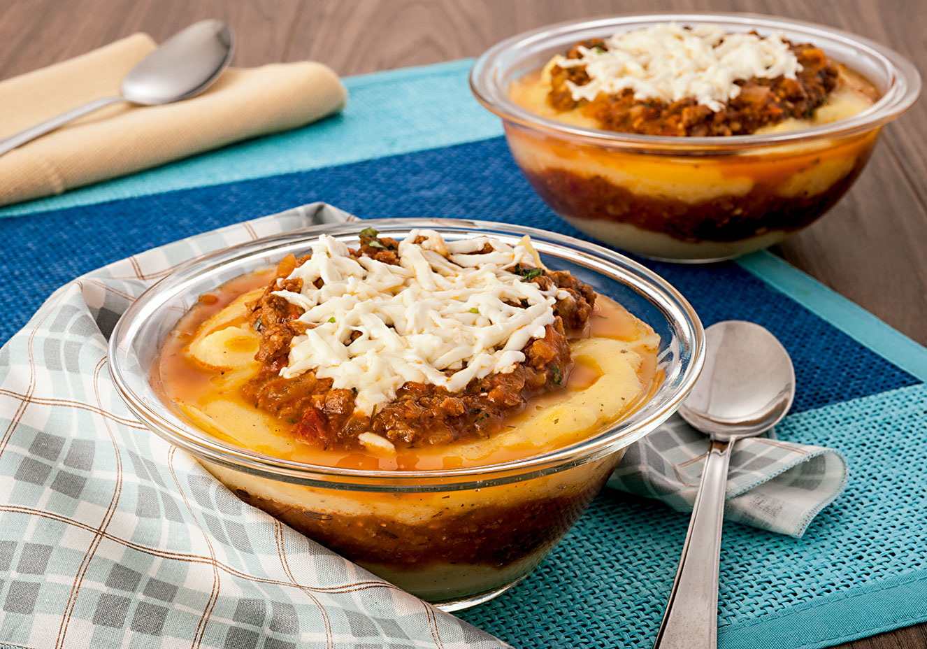 Receita de angu com carne moída à mineira