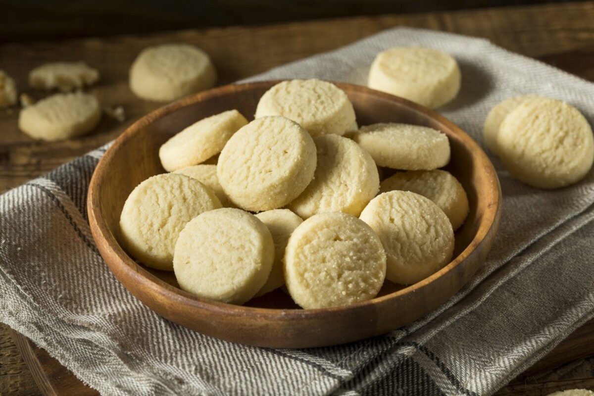 receita de biscoito de trigo assado fácil de fazer