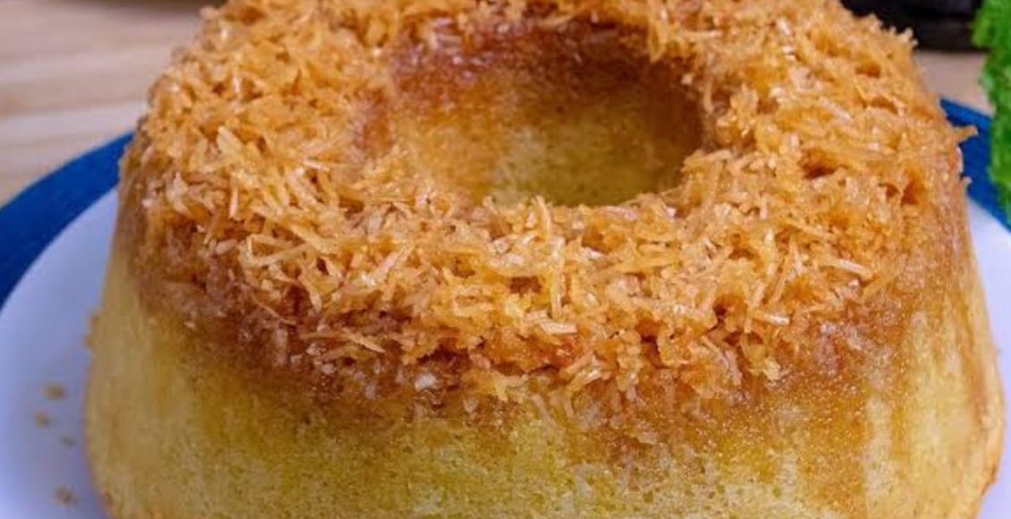 Bolo de cocada invertido: confira a receita simples do quitute que dá água na boca