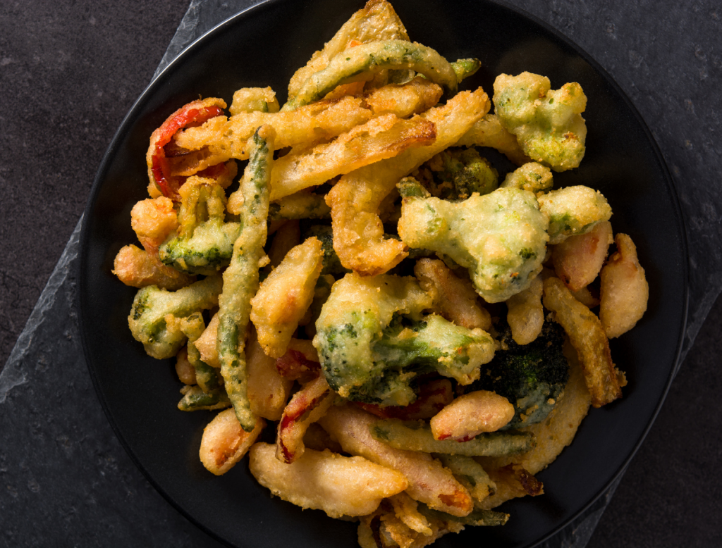 Tempurá de legumes saiba como fazer uma receita fácil, rápida e muito