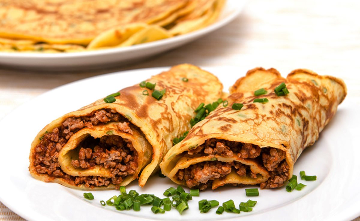 panqueca de carne moida receita para o brunch