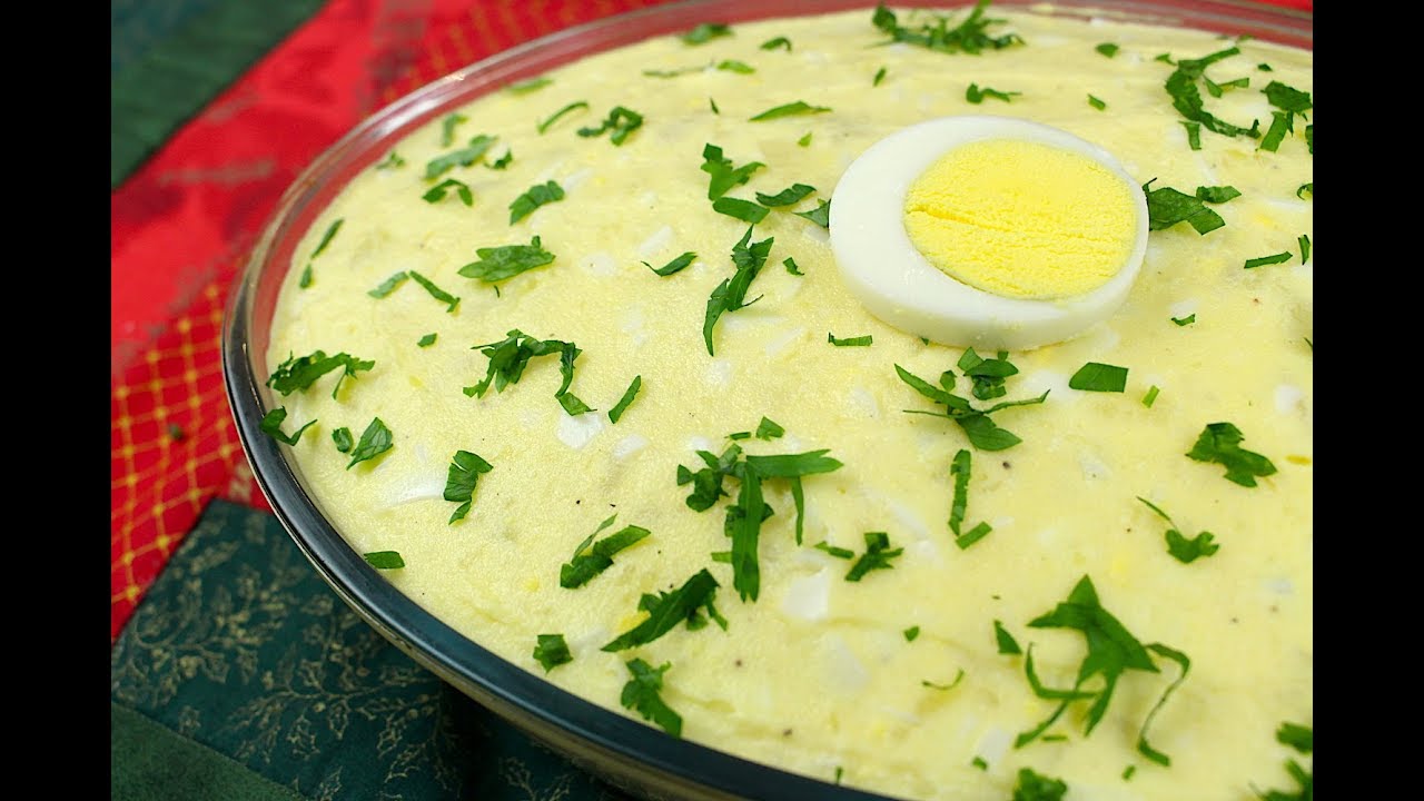 Receita de salada de ovos com maionese caseira