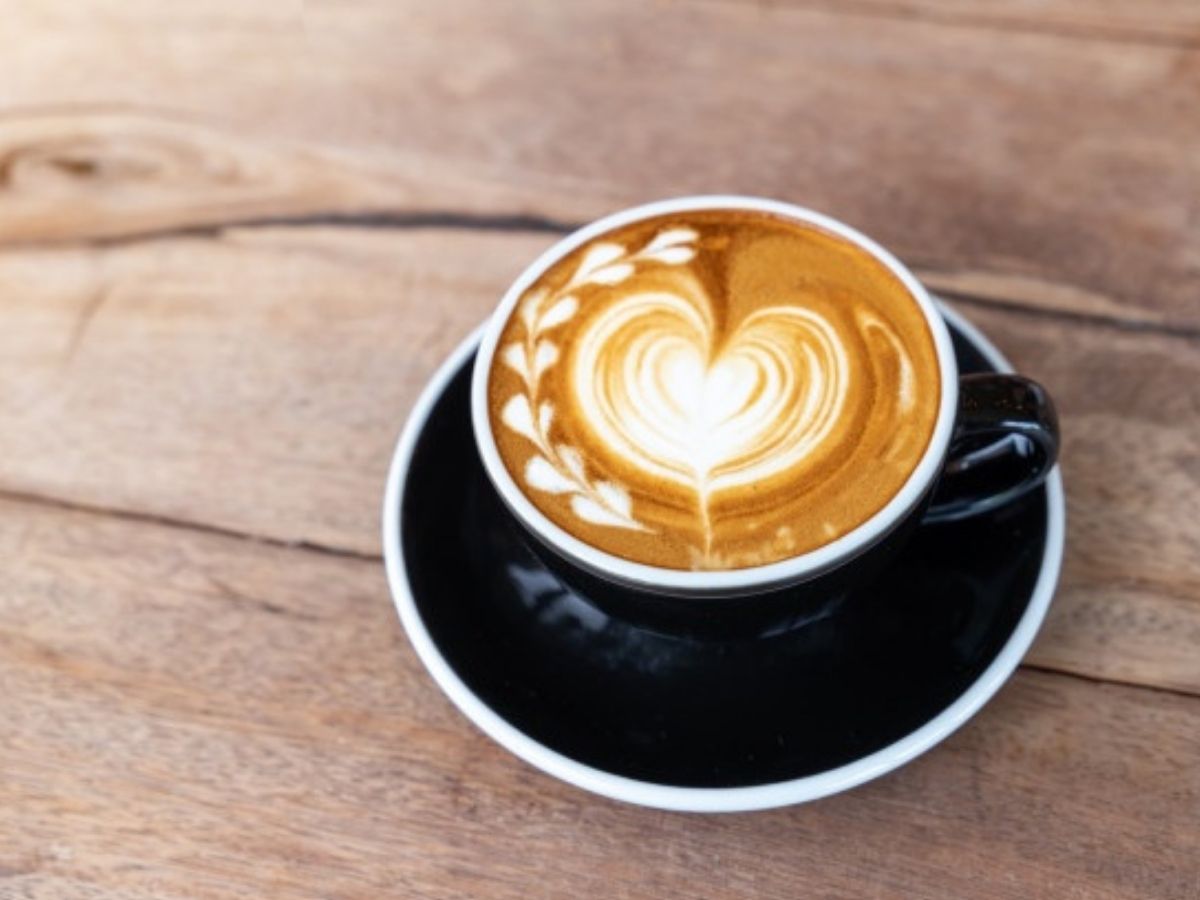 Bebida de Cappuccino, receita para o café