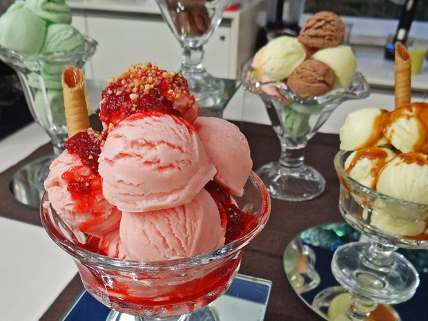 Sorvete de gelatina caseiro, sobremesa (Imagem Pinterest)