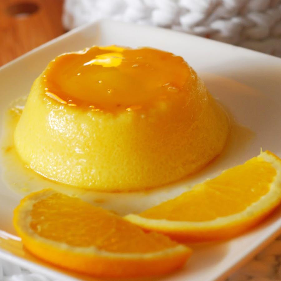 Pudim de laranja sobremesa que encanta
