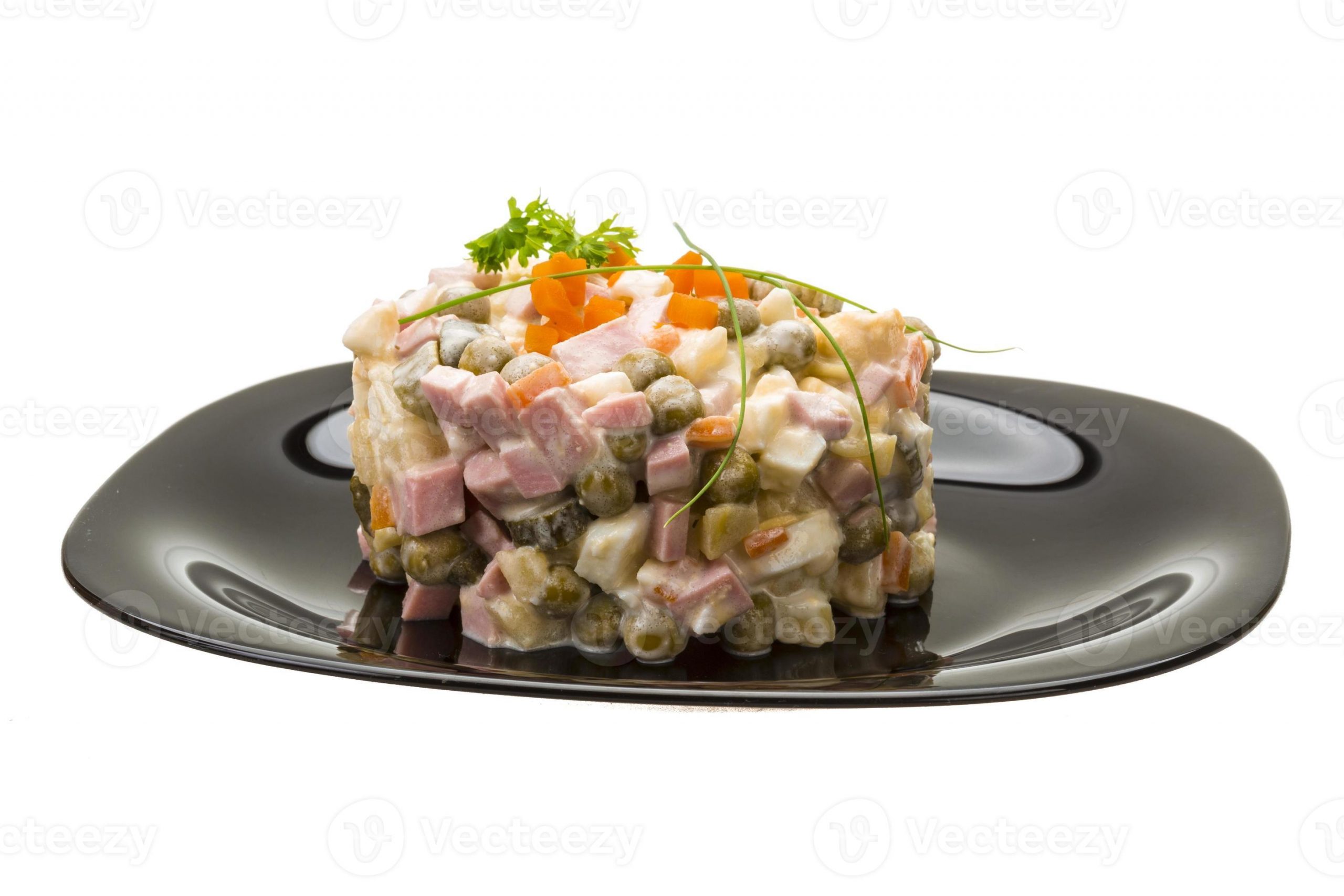 Salada russa: Imagem vetores