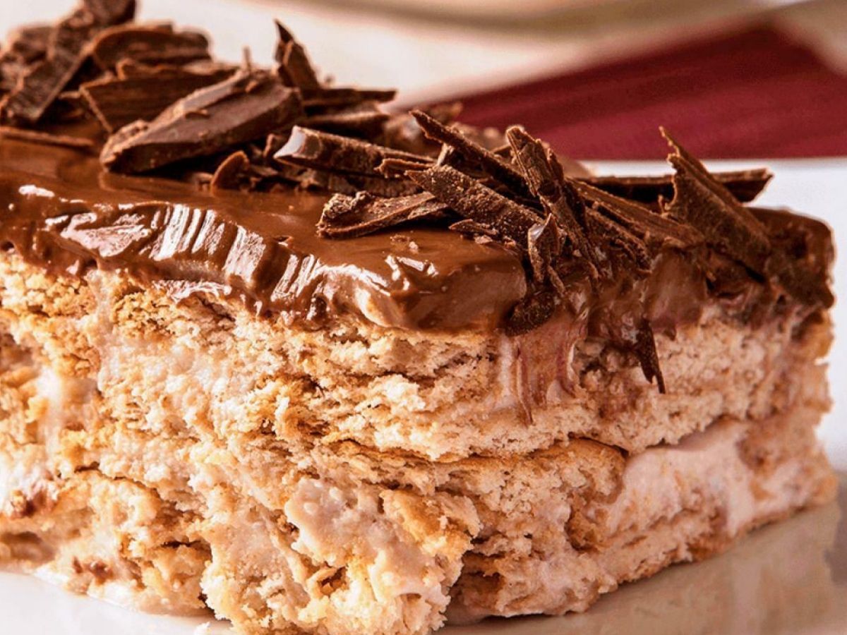 torta com bolacha maria