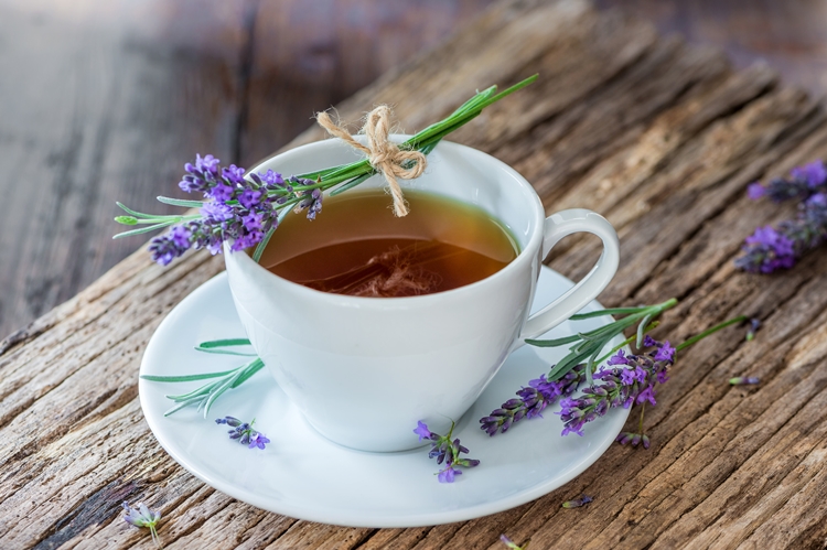 Bebidas: Chá de lavanda (Flores Cultura Mix)