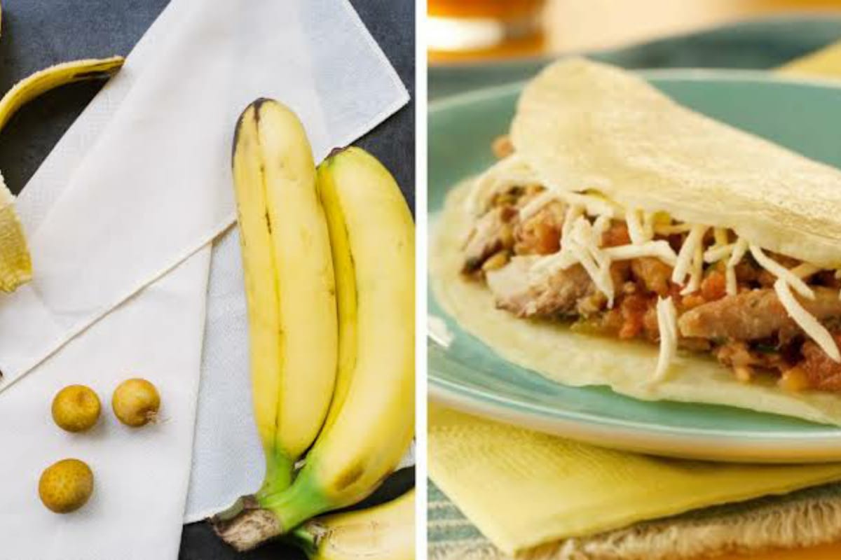 Feita com a goma da tapioca, ovos, bem como recheio de banana picada, com salpicos de especiarias, a crepioca de banana e canela é uma boa opção para o café da manhã saudável