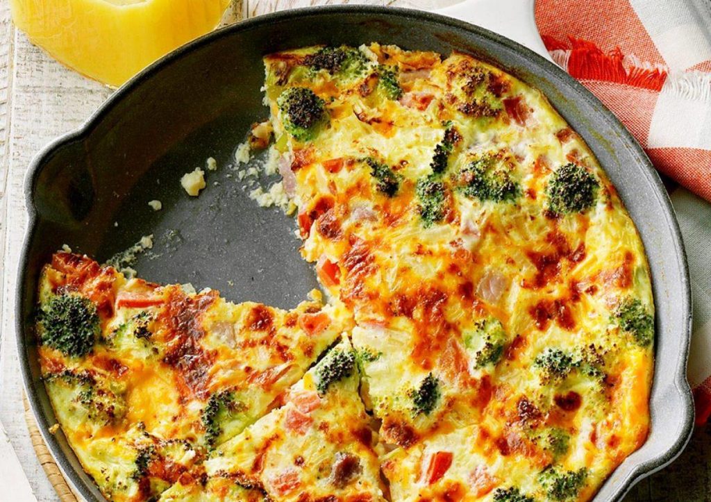 omelete de forno