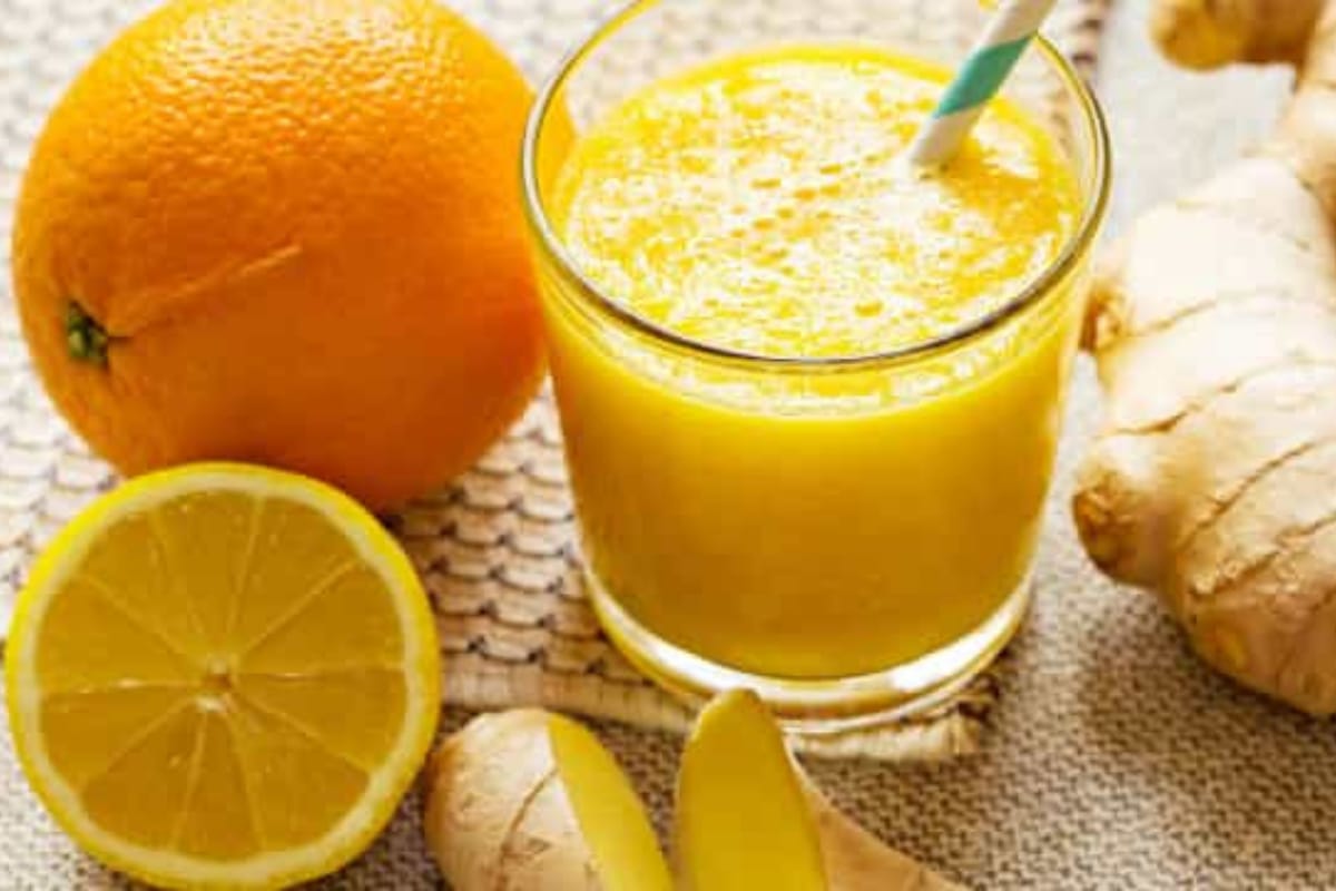 Bebida e dicas: suco de limão com laranja e gengibre