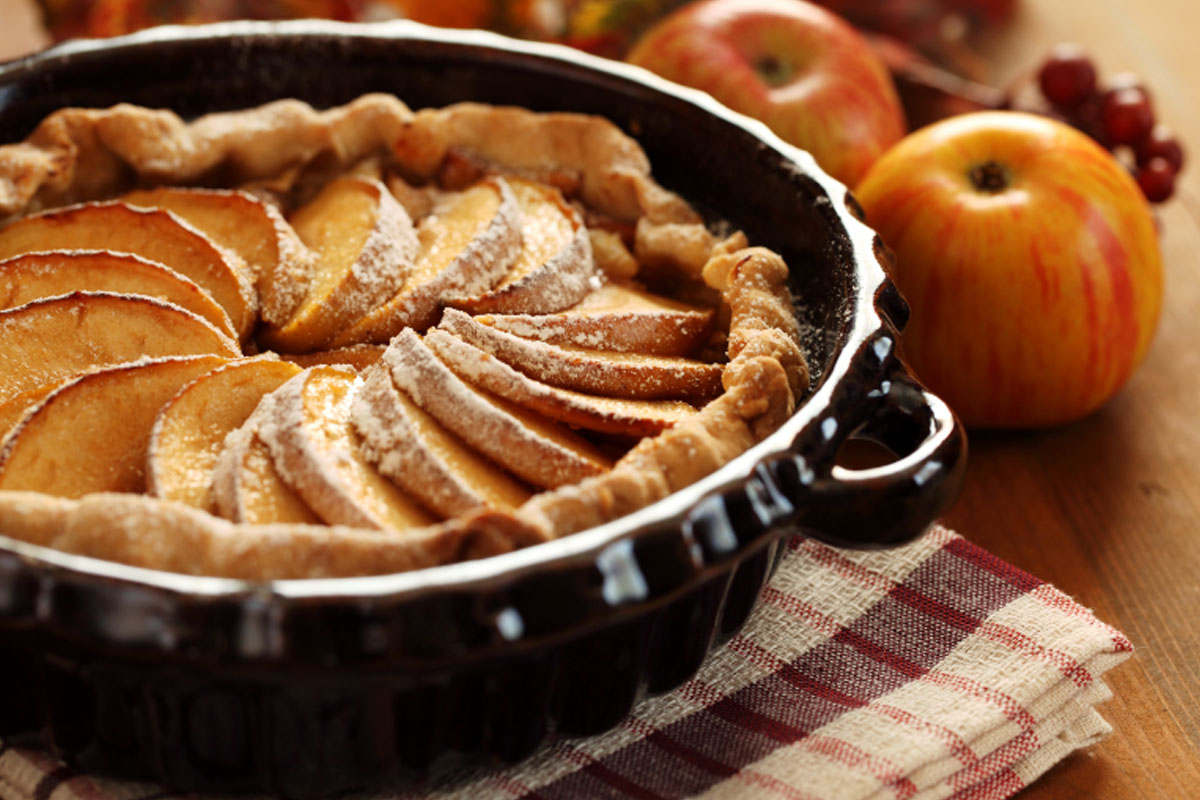 torta de maçã com canela torta de maçã com canela