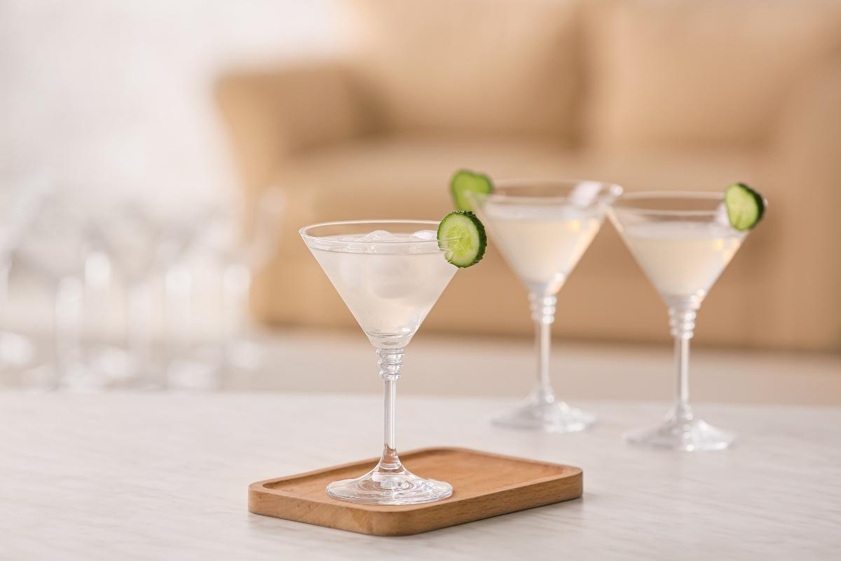 Drink Cucumber Martini: uma bebida mista preparada com vegetais e sabor surpreendente; confira 2 versões