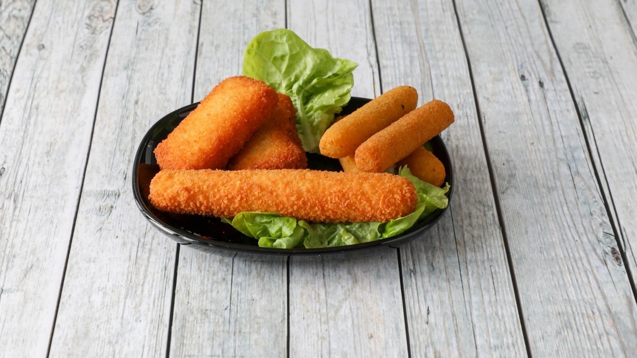 Croquete de queijo, petisco