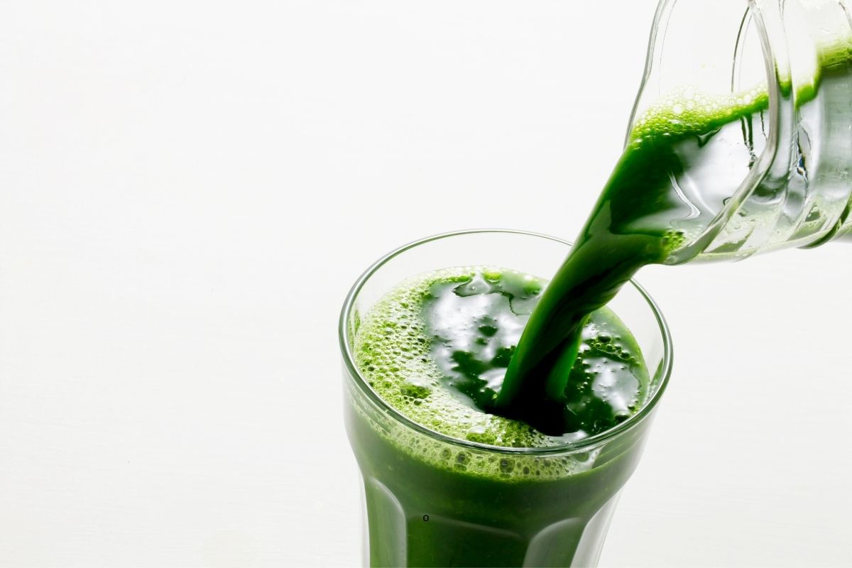 suco verde com ora-pro-nobis, bebida nutritiva
