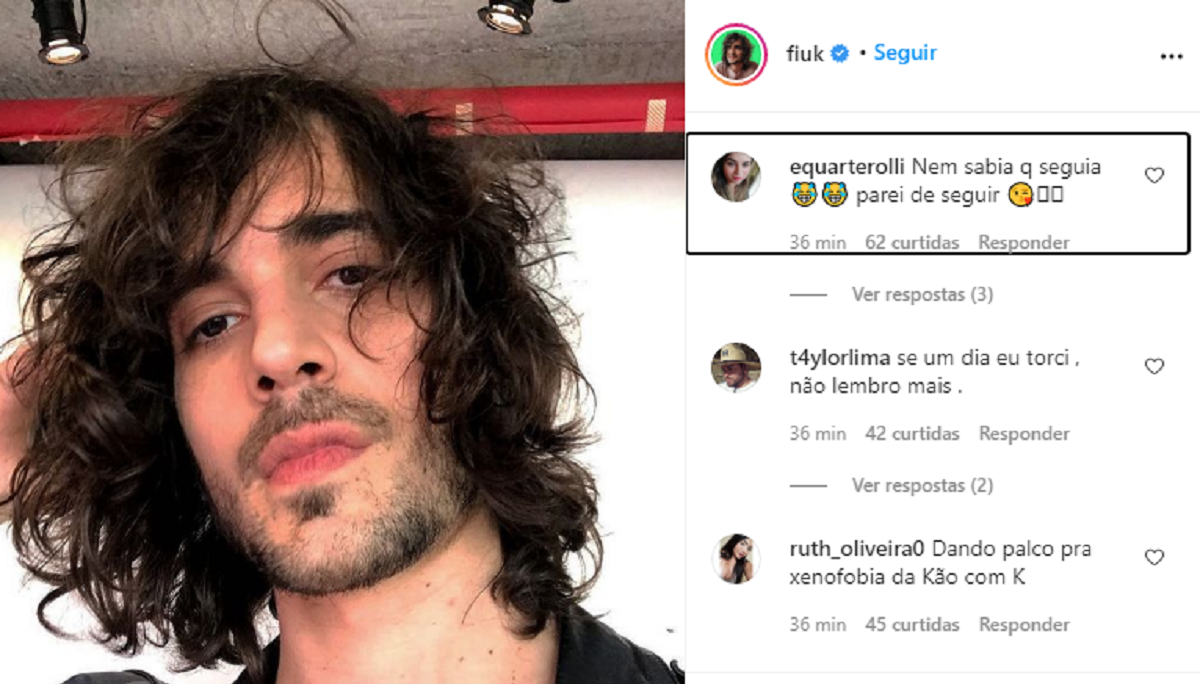 Fiuk, cancelado - Reprodução do Instagram