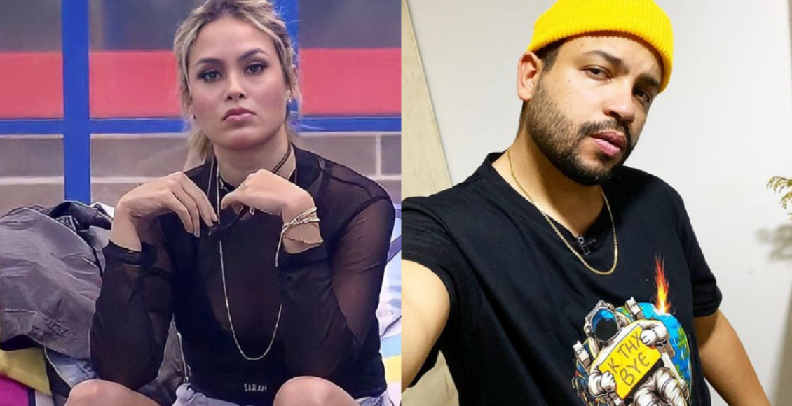 Sarah Andrade e Projota / Reprodução Instagram