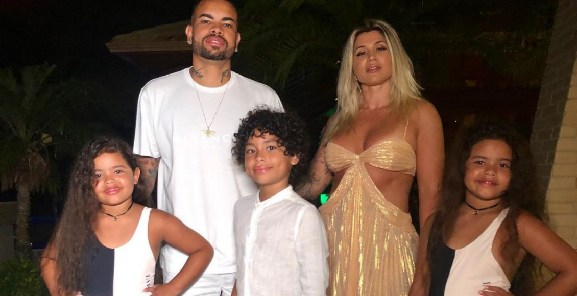 Dani Souza, Dentinho e Família - Imagem Reprodução Instagram