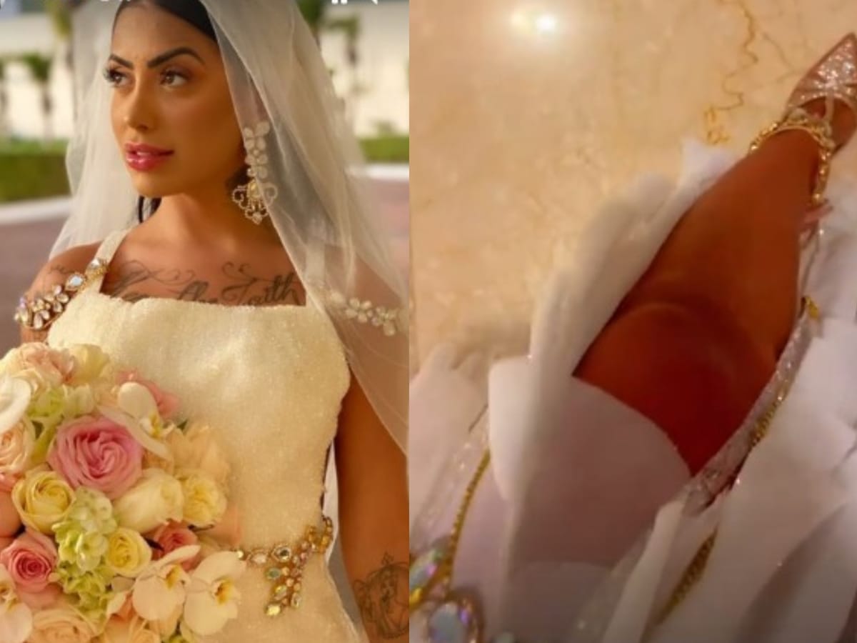 Após pagar 50 mil reais em vestido de noiva, Mirella reclama do preço de um item inusitado em Cancun