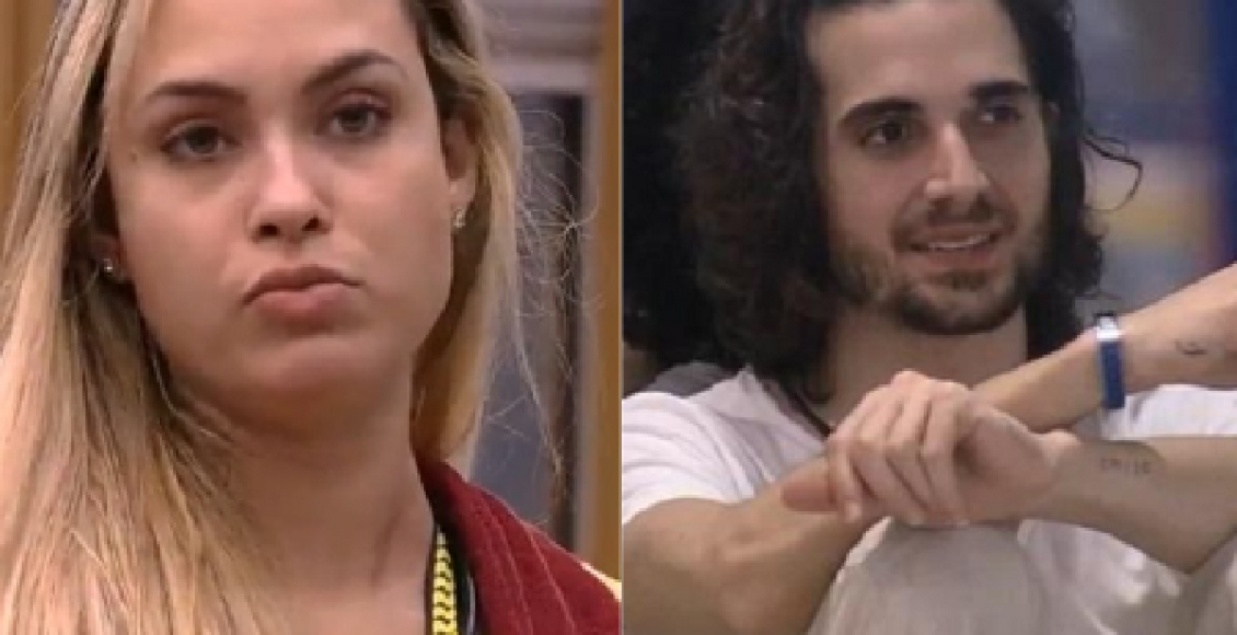Sarah Andrade e Fiuk (Foto: Reprodução/GloboPlay)