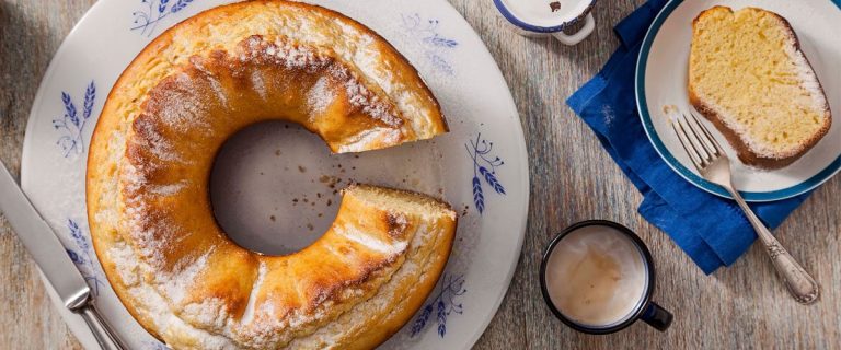 bolo de milho igual de vó