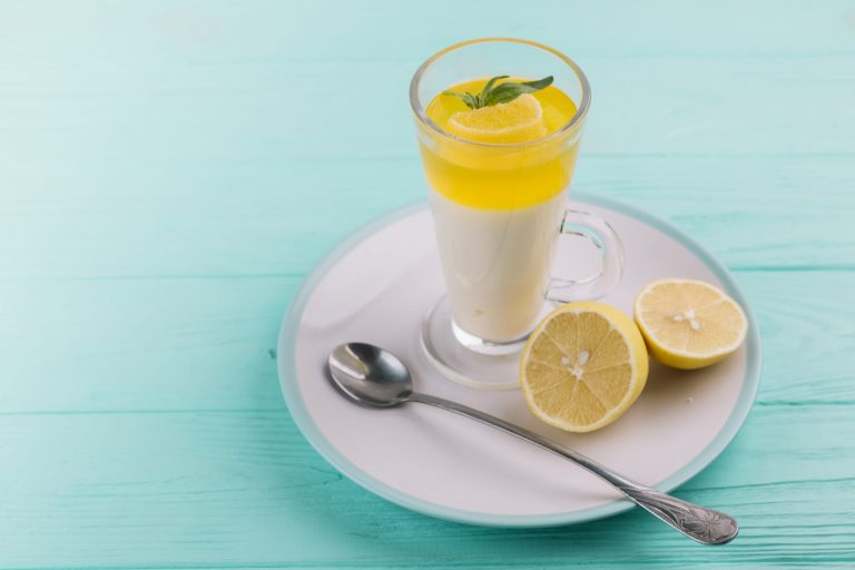 mousse de limão siciliano