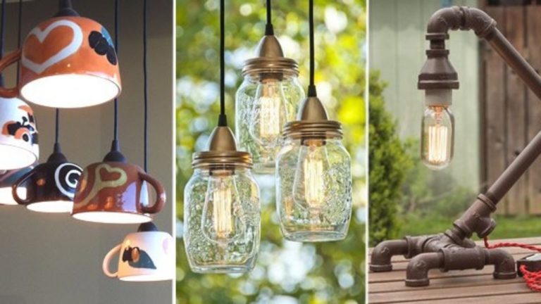 Luminárias criativas